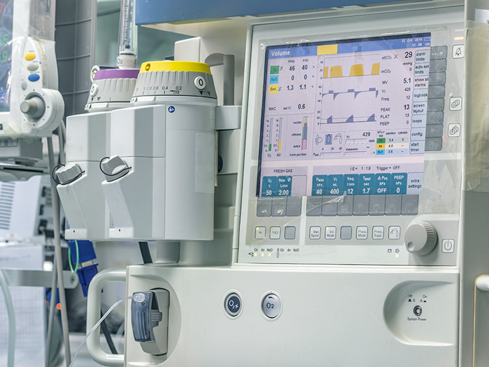 how anesthesia machine works